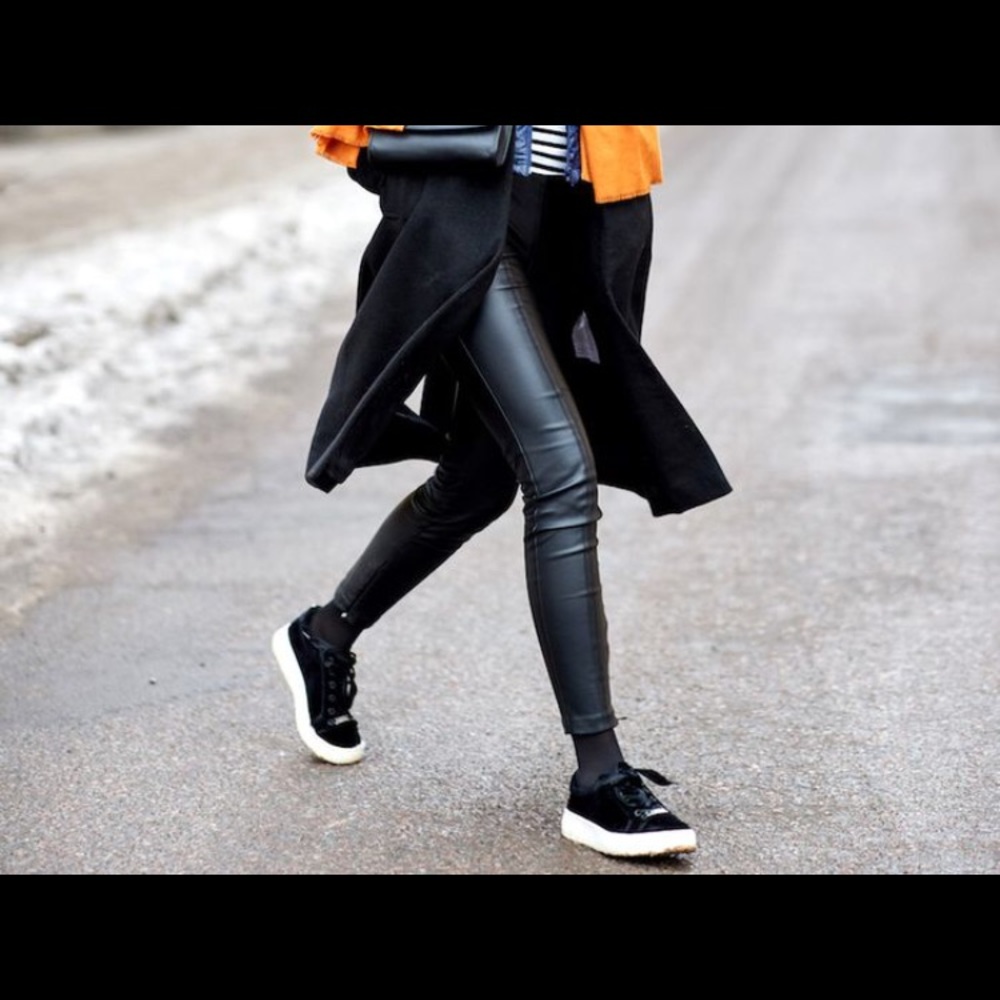 Copper Key faux leather pants